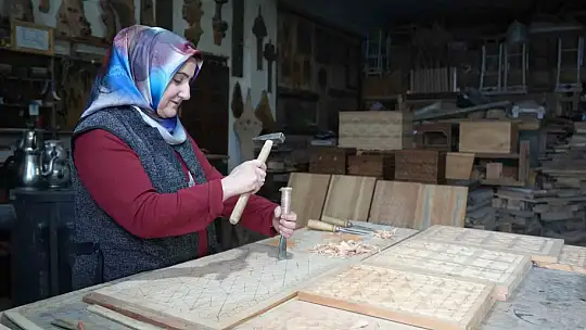 Hobi olarak başladı, siparişler ülke geneline yayıldı: Selçuklu ve Osmanlı motifli ürünlere yoğun talep
