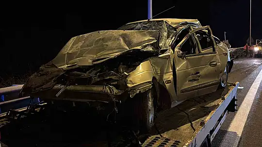 Hurdaya dönen araçta ağır yaralanmıştı, hastanede hayatını kaybetti