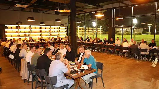 İl Müdürü İsa Yazıcı'ya veda yemeği