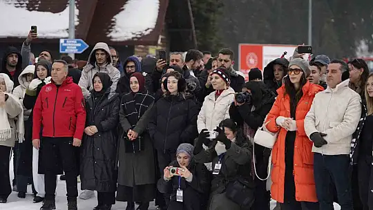 Ilgaz Dağı'nda Sevgililer Günü'nde düzenlenen festival yoğun ilgi gördü