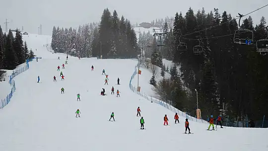 Ilgaz Dağı'nda Sevgililer Günü'nde düzenlenen festival yoğun ilgi gördü