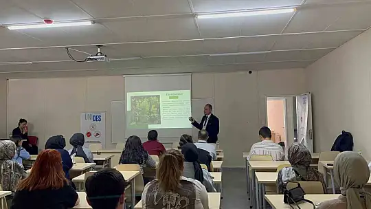 Üniversite öğrencilerine yaban hayatı anlatıldı