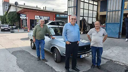 İlk otomobilini 41 yıl sonra hurda halde bulup restore ettirdi