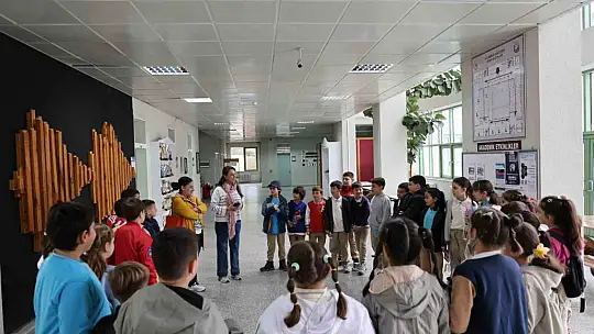 İlkokul öğrencileri doğayla buluştu
