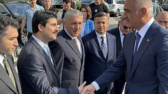 Kültür Bakanı Ersoy Bartın'da