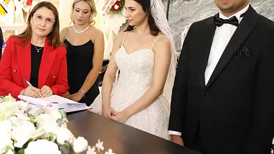 Genç Başkanın mutlu günü