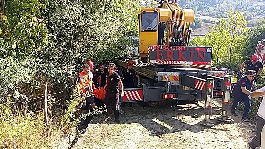 Çaycuma'da feci kaza