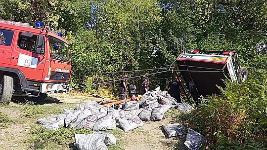 Çaycuma'da feci kaza