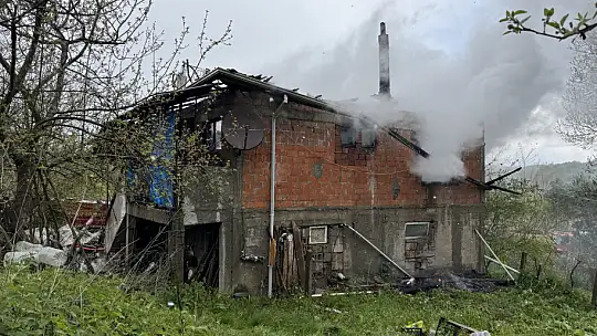 Bartın'da yangın can aldı