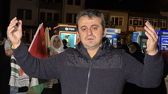 Bartın'da yüzlerce kişi Sumud Filosu için toplandı