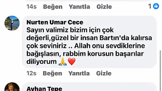 Vali Arslan için yorum yağmuru