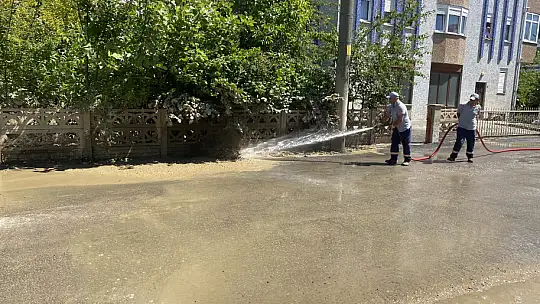 TOMA´lar temizlik çalışmalarına destek veriyor 