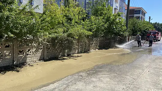 TOMA´lar temizlik çalışmalarına destek veriyor 