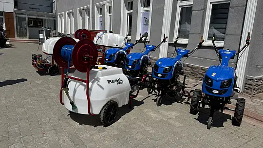 Bartın'da makine ve ekipman dağıtım töreni düzenlendi