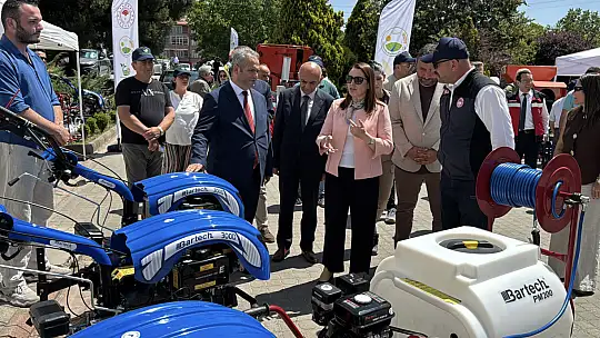 Bartın'da makine ve ekipman dağıtım töreni düzenlendi