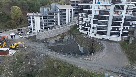 Göçen alanda çalışmalar sürüyor