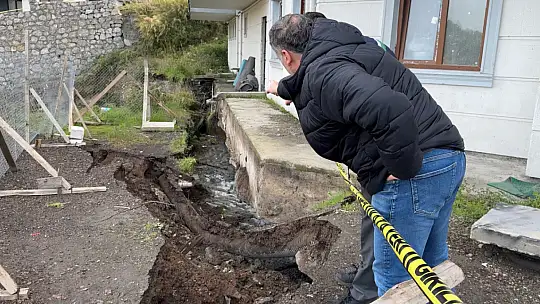 Göçen alanda çalışmalar sürüyor