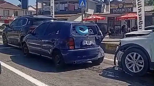 Bartın'da zincirleme kaza