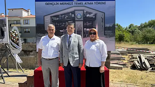 Gençlik Merkezi'nin temeli atıldı