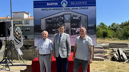 Gençlik Merkezi'nin temeli atıldı