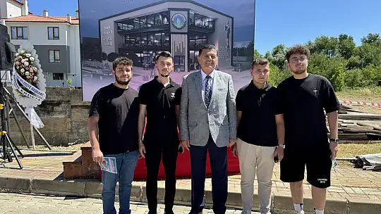 Gençlik Merkezi'nin temeli atıldı