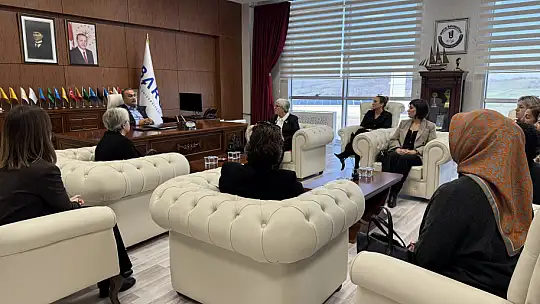 TSO Kadın Girişimciler Kurulundan Rektör Akkaya'ya ziyaret