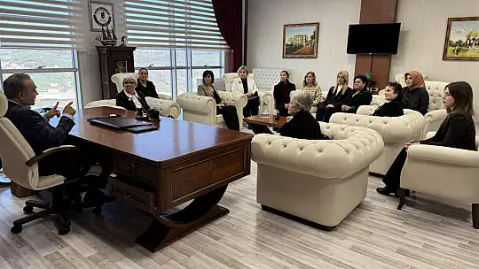 TSO Kadın Girişimciler Kurulundan Rektör Akkaya'ya ziyaret