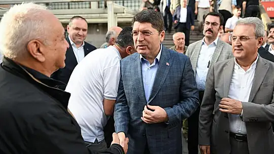 Bakan Tunç Bartın'da açıklamalarda bulundu