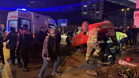 Feci kaza 1'i ağır 3 yaralı