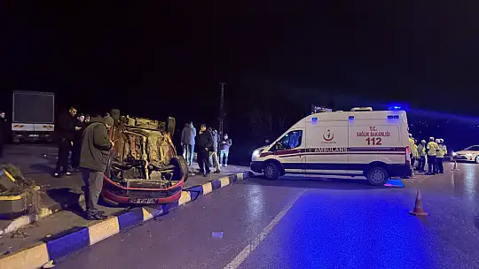 Feci kaza 1'i ağır 3 yaralı