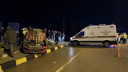 Feci kaza 1'i ağır 3 yaralı