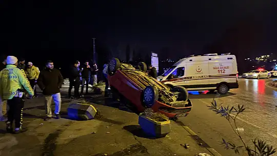 Feci kaza 1'i ağır 3 yaralı