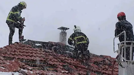 İtfaiye baca yangınlarına karşı uyardı