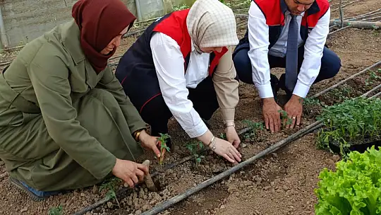Kadın çiftçiye destek