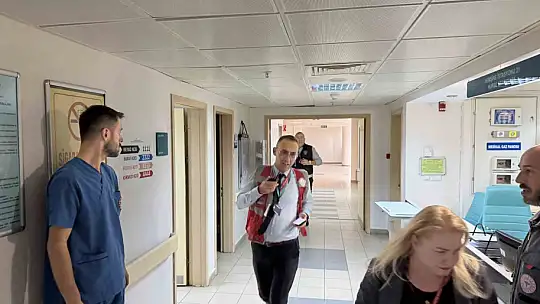 Kadın doğum hastanesinde yangın tatbikatı gerçeğini aratmadı