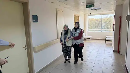 Kadın doğum hastanesinde yangın tatbikatı gerçeğini aratmadı