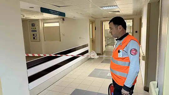 Kadın doğum hastanesinde yangın tatbikatı gerçeğini aratmadı