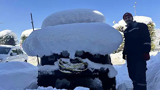 Kar yağışı durdu, esnafın mücadelesi başladı