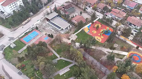 Karabük Belediyesi 5000 evler sosyal tesisleri'nde çalışmalar hız kesmiyor