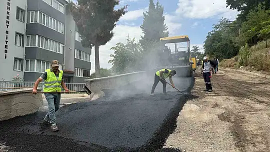 Karabük Belediyesi asfalt çalışmalarını aralıksız sürdürüyor