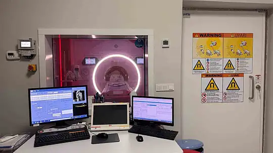 Eğitim ve Araştırma Hastanesi'nde yapay zekâ destekli MR cihazı hizmete alındı