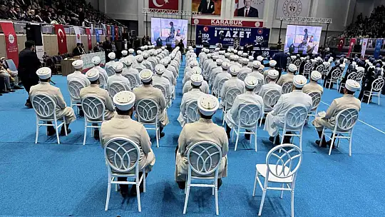 Karabük'te 150 öğrenci hafızlık icazeti aldı