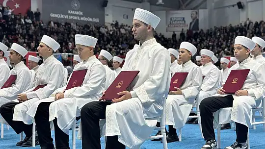 Karabük'te 150 öğrenci hafızlık icazeti aldı