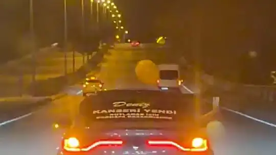 Karabük'te 16 yaşındaki oğlunun kanseri yenmesini şehir turuyla kutladı