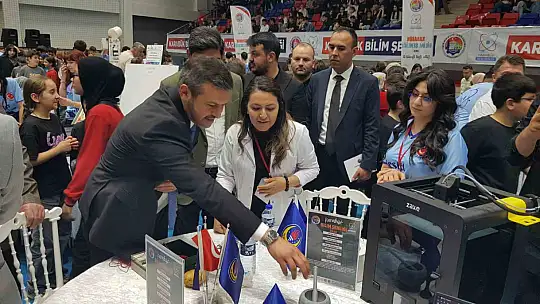 Karabük'te 200 öğrenci 65 projeyle yeteneklerini sergiledi