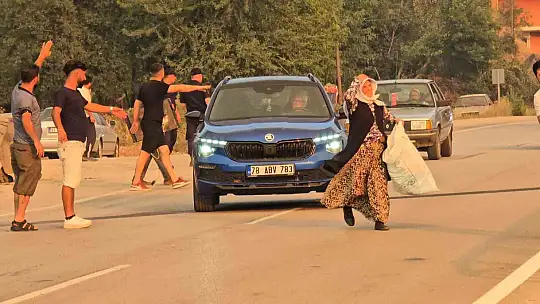 Yangın devam ediyor