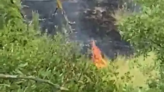 Karabük'te anız yangını büyümeden söndürüldü