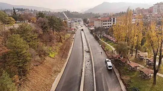 Karabük'te Ergenekon Mahallesi trafiğe açıldı