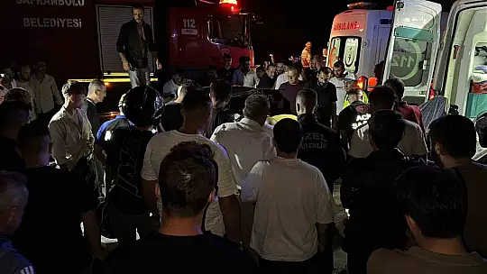 Karabük'te iki otomobil çarpıştı: 1 ölü, 1 yaralı