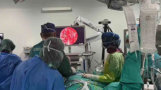 Karabük'te ilk kez burundan girilerek beyin tümörü ameliyatı yapıldı